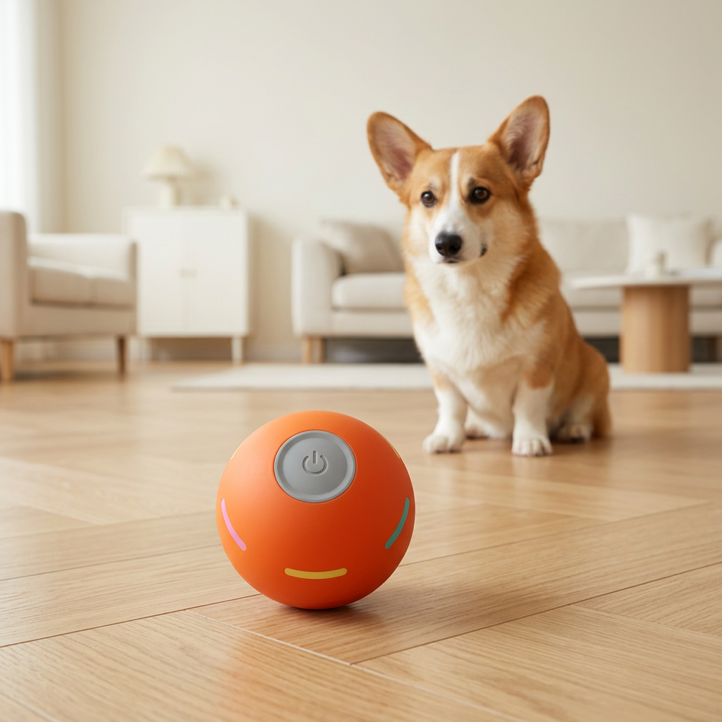 Balle rebondissante intelligente rechargeable